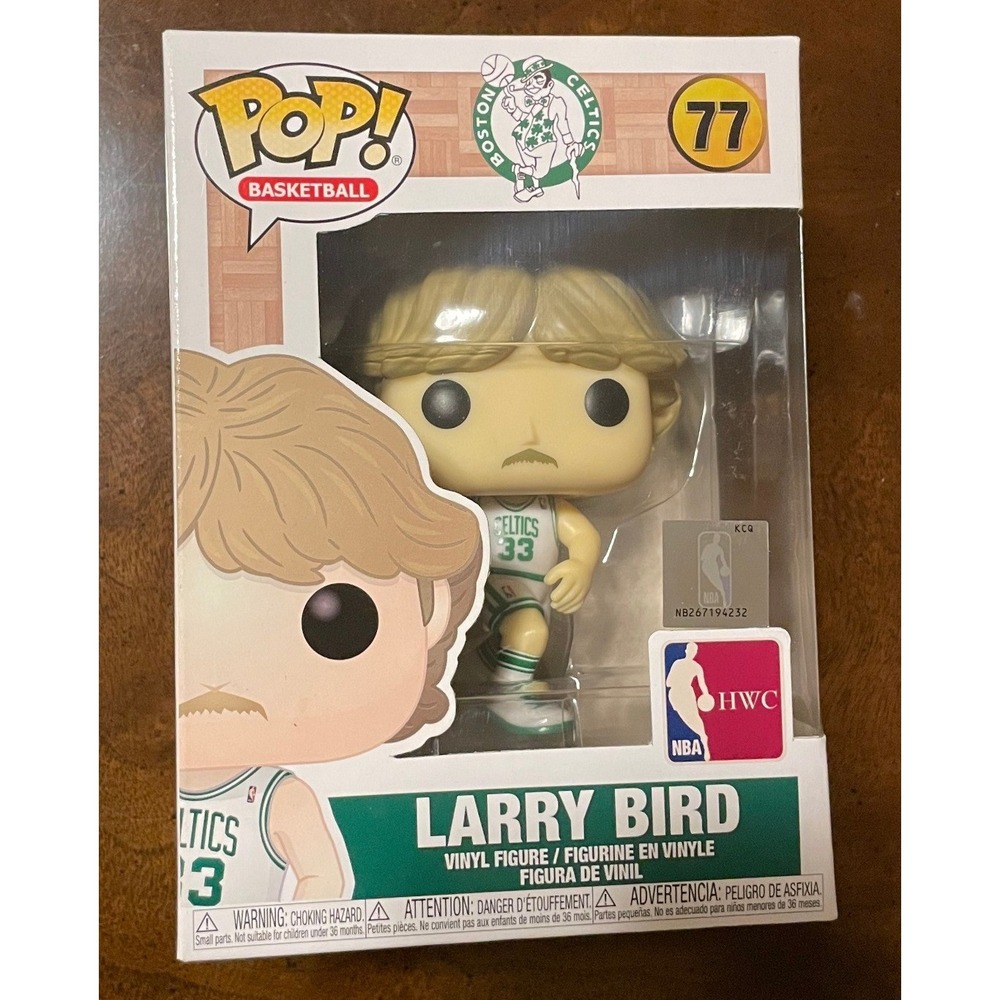 Funko Pop Basketball Boston Celtics Larry Bird 77 Hardwood Classics Vinyl Figure